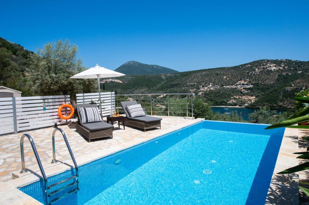 Villas Amantea- Four Villas With Big Pool And Infinity Pool Syvota Dış mekan fotoğraf