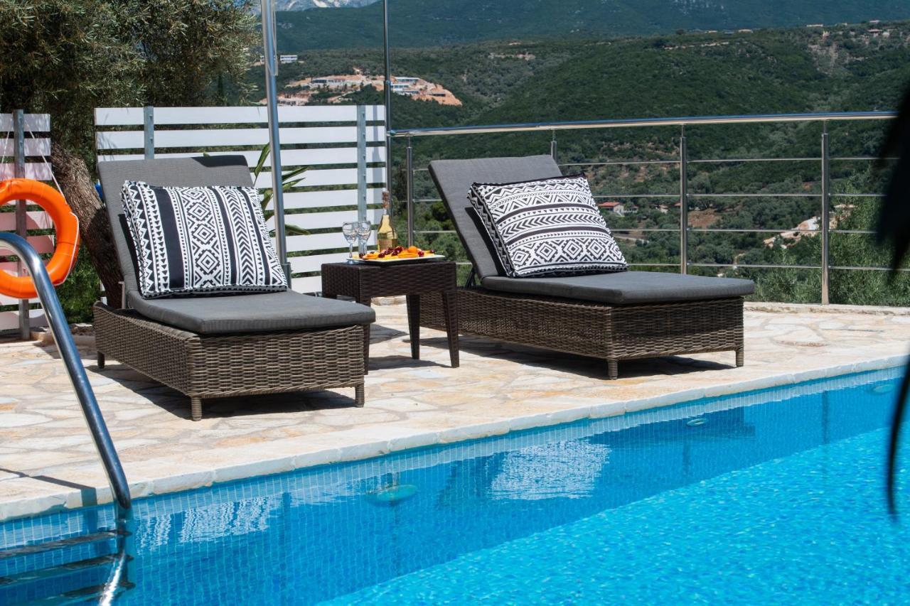 Villas Amantea- Four Villas With Big Pool And Infinity Pool Syvota Dış mekan fotoğraf