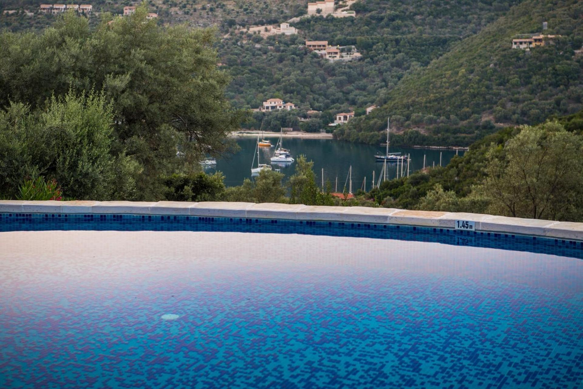 Villas Amantea- Four Villas With Big Pool And Infinity Pool Syvota Dış mekan fotoğraf